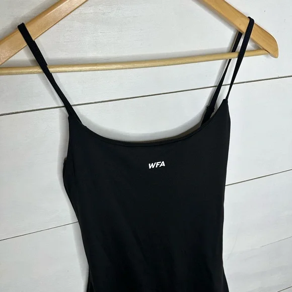 White Fox Boutique Black Athleisure Flare Jumpsuit Women's - Size Small - Picture 3 of 8